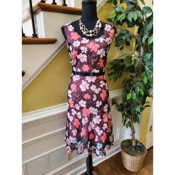 Componix Women's Sheer Lined Ruffle Wedding Dress - Picture 1 of 9